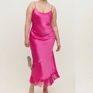 Reformation Alisal Pink Dress